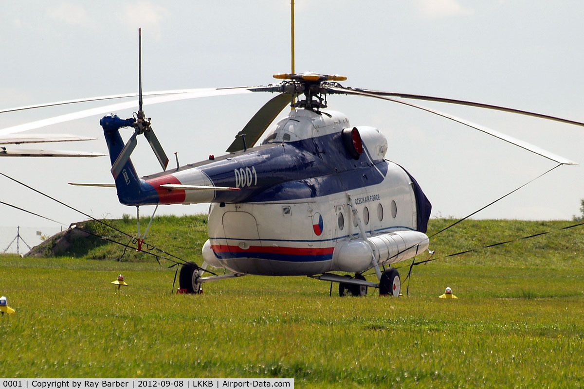 0001, Mil Mi-8P C/N 0001, Mil Mi-8L Hip [0001] (Czech Air Force) Prague-Kbely~OK 08/09/2012