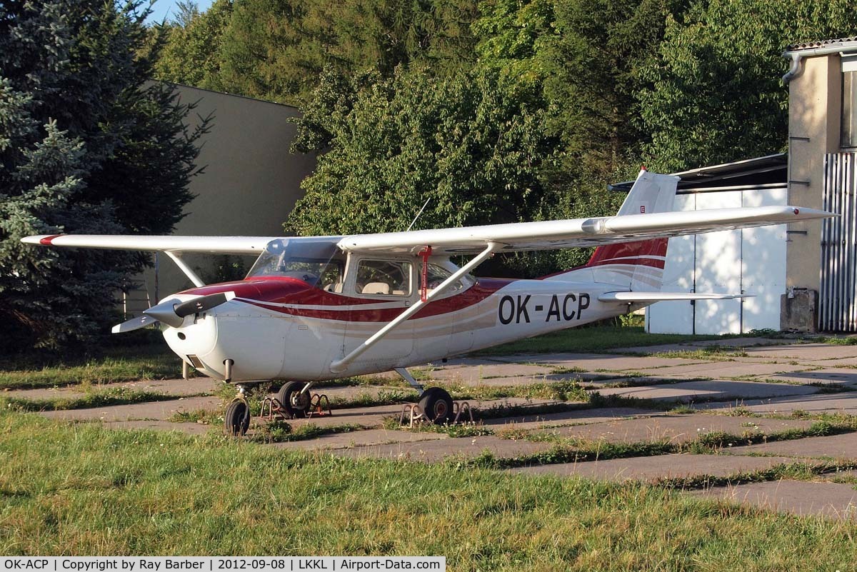 OK-ACP, 1967 Cessna 172H C/N 17256363, Cessna 172H Skyhawk [172-56363] Kladno~OK 08/09/2012. Crashed on 03-01-2014