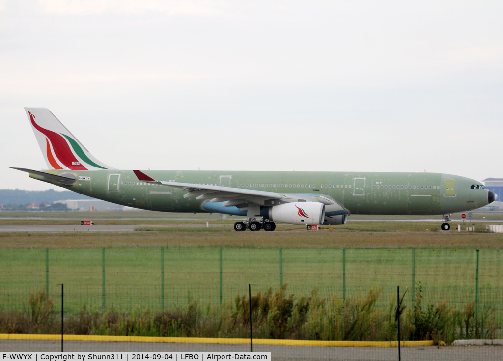 F-WWYX, 2014 Airbus A330-343 C/N 1564, C/n 1564 - For SriLankan Airlines