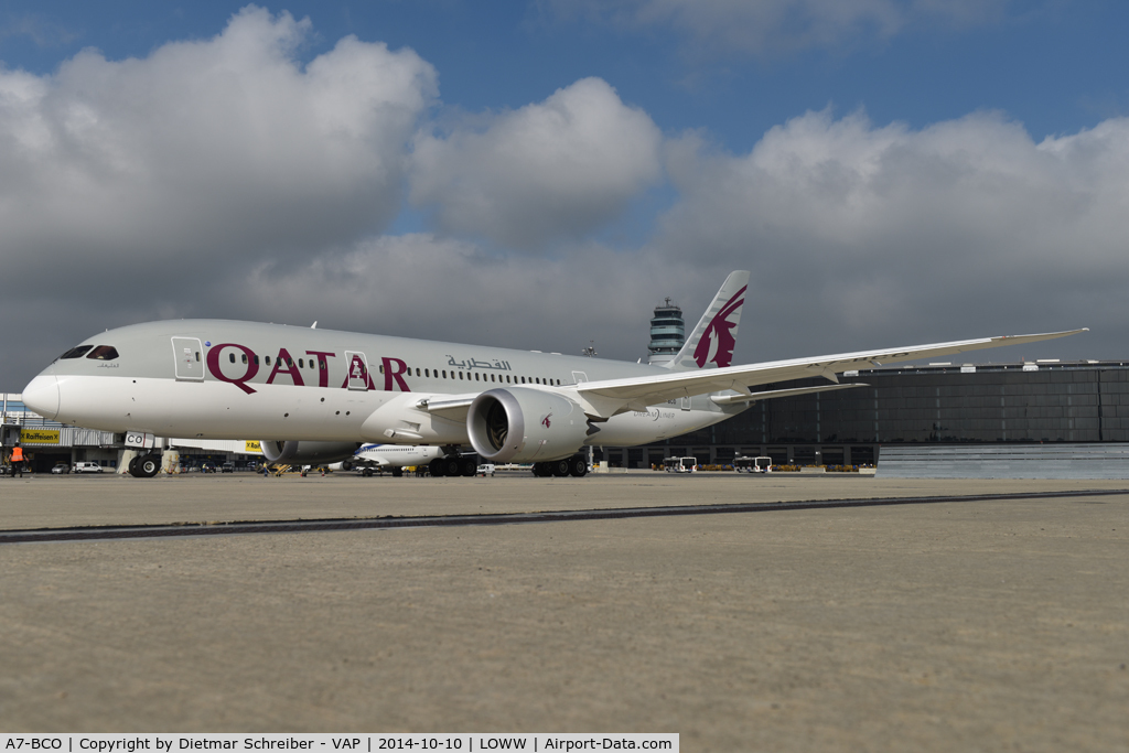 A7-BCO, 2014 Boeing 787-8 Dreamliner Dreamliner C/N 38333, Qatar Airways Boeing 787-8