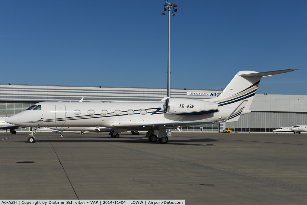 A6-AZH, 2008 Gulfstream Aerospace GIV-X (G450) C/N 4136, Gulfstream 450
