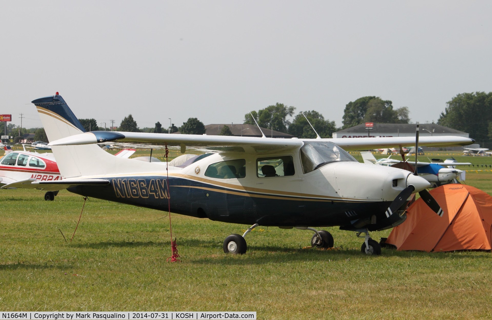 N1664M, 1977 Cessna T210M Turbo Centurion C/N 21061953, Cessna T210M