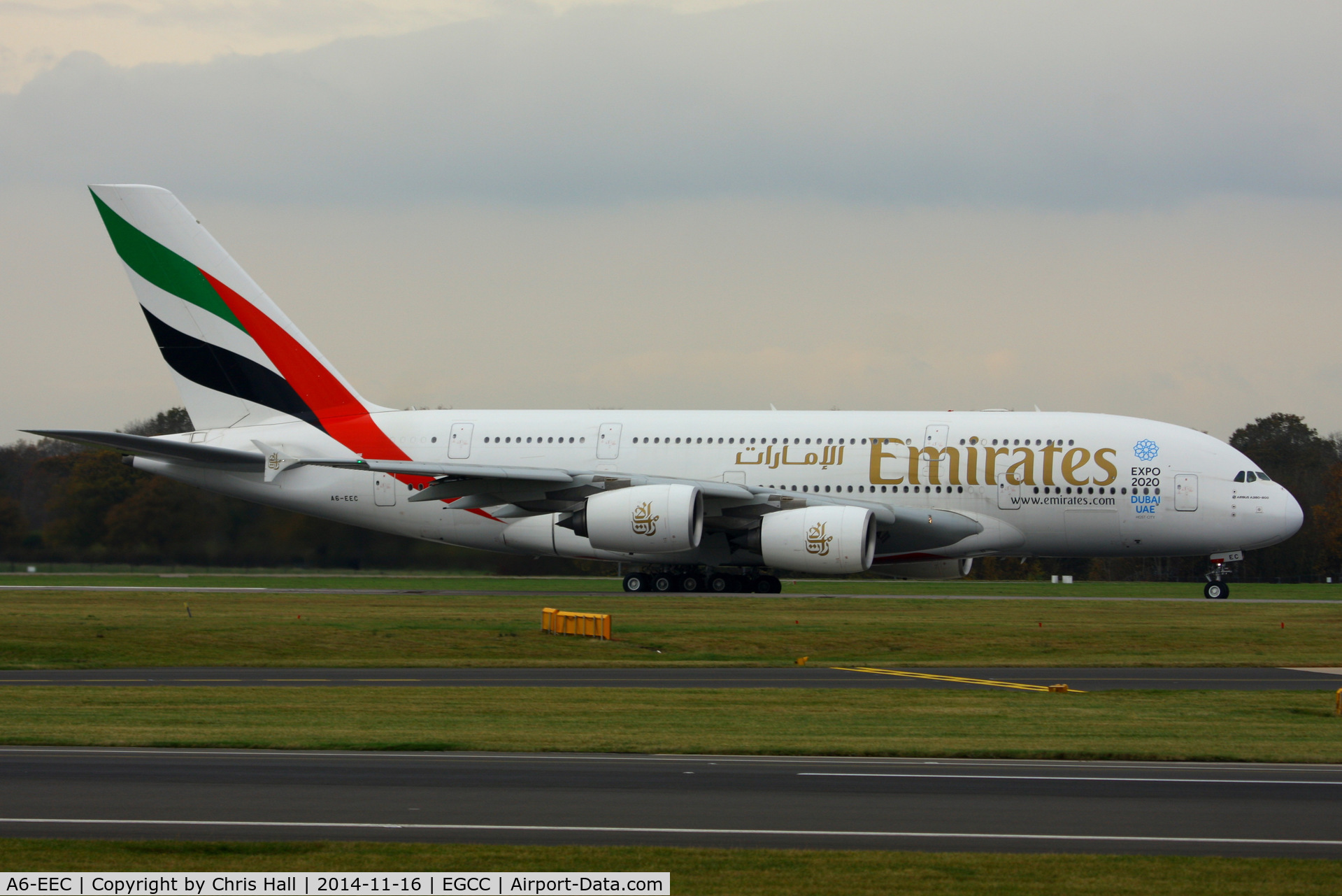 A6-EEC, 2012 Airbus A380-861 C/N 110, Emirates