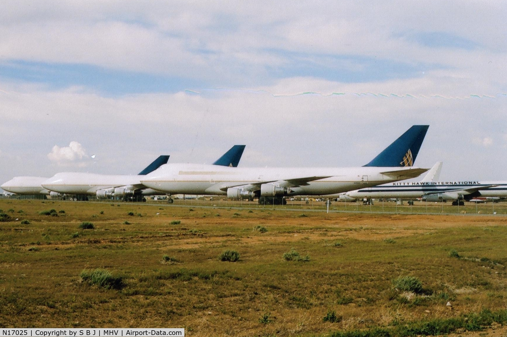 N17025, 1973 Boeing 747-238B C/N 20535, Boeing N17025 at the Mojave storage.Wonder if any of these fine old birds will ever fly again? Still vividly remember how impressed I was in the 70s as they flew that long final into SFO. Marvelled at their gigantic size.