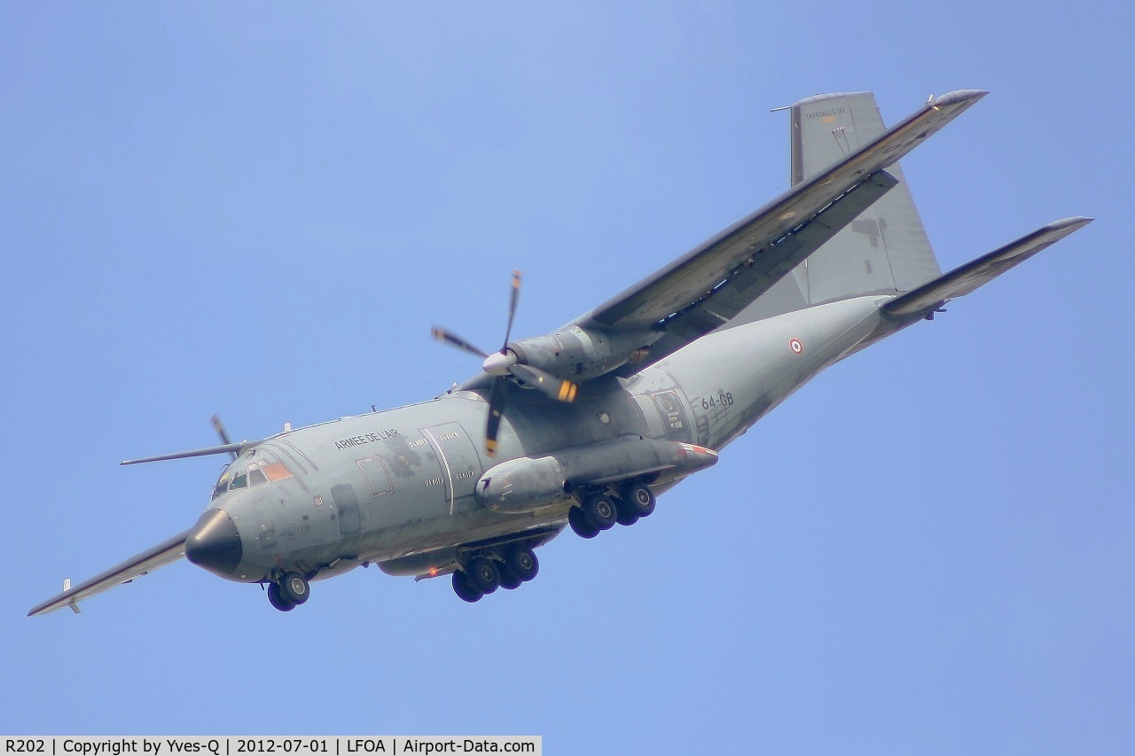 R202, Transall C-160R C/N 202, French Air Force Transall C-160R, Avord Air Base 702 (LFOA) open day 2012