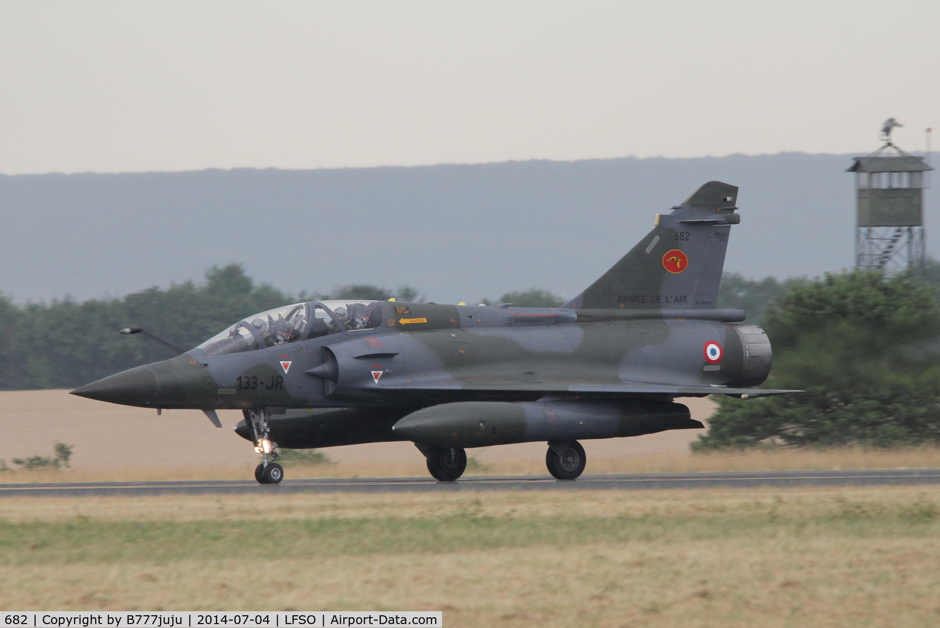 682, Dassault Mirage 2000D C/N 682, at Nancy-Ochey
