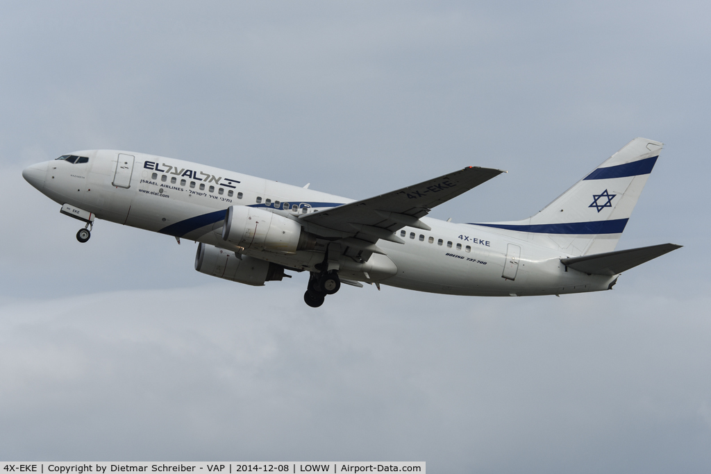 4X-EKE, Boeing 737-758 C/N 29961, El Al Boeing 737-700