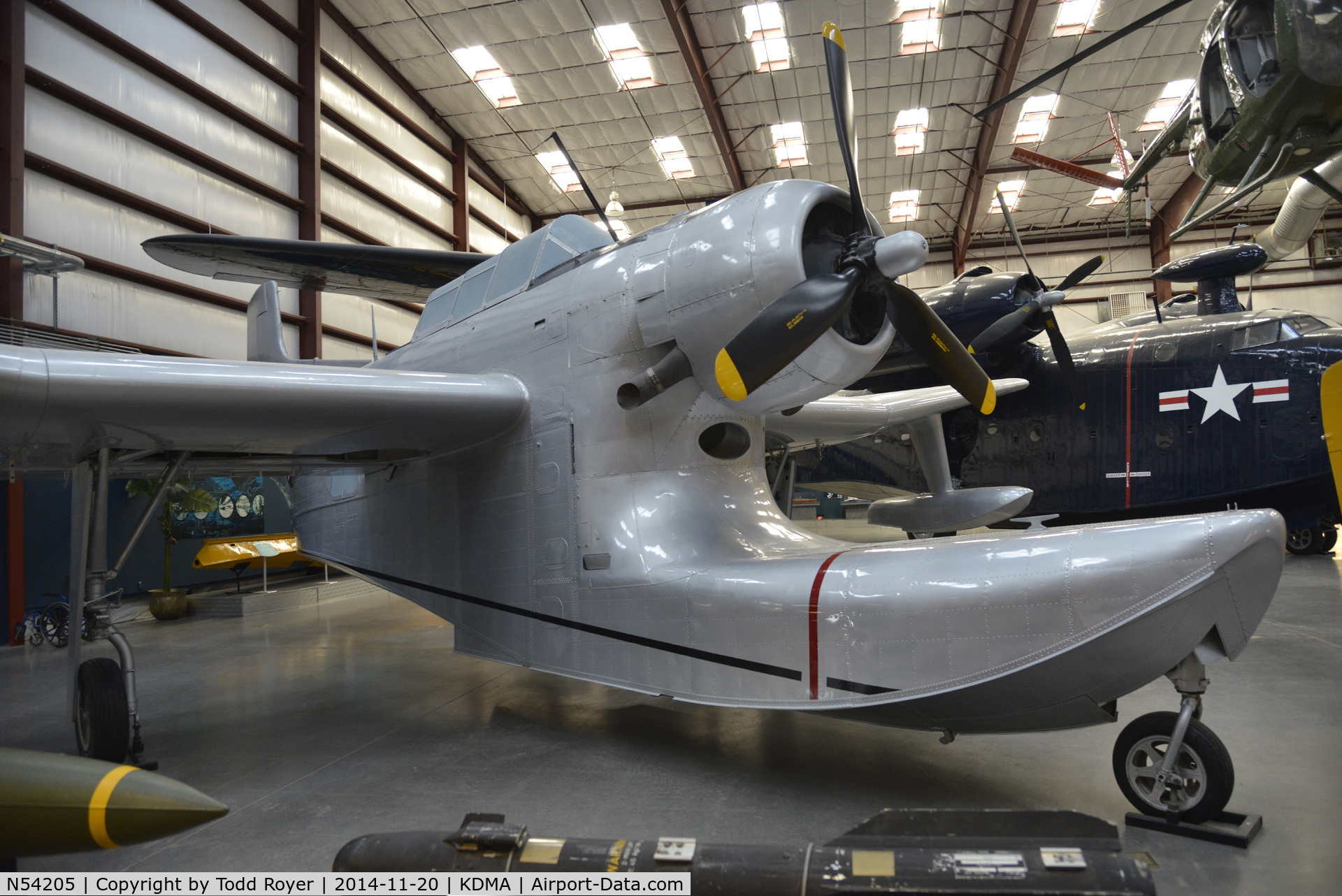 N54205, 1949 Columbia Aircraft XJL-1 C/N 31400, On display at the Pima Air and Space Museum