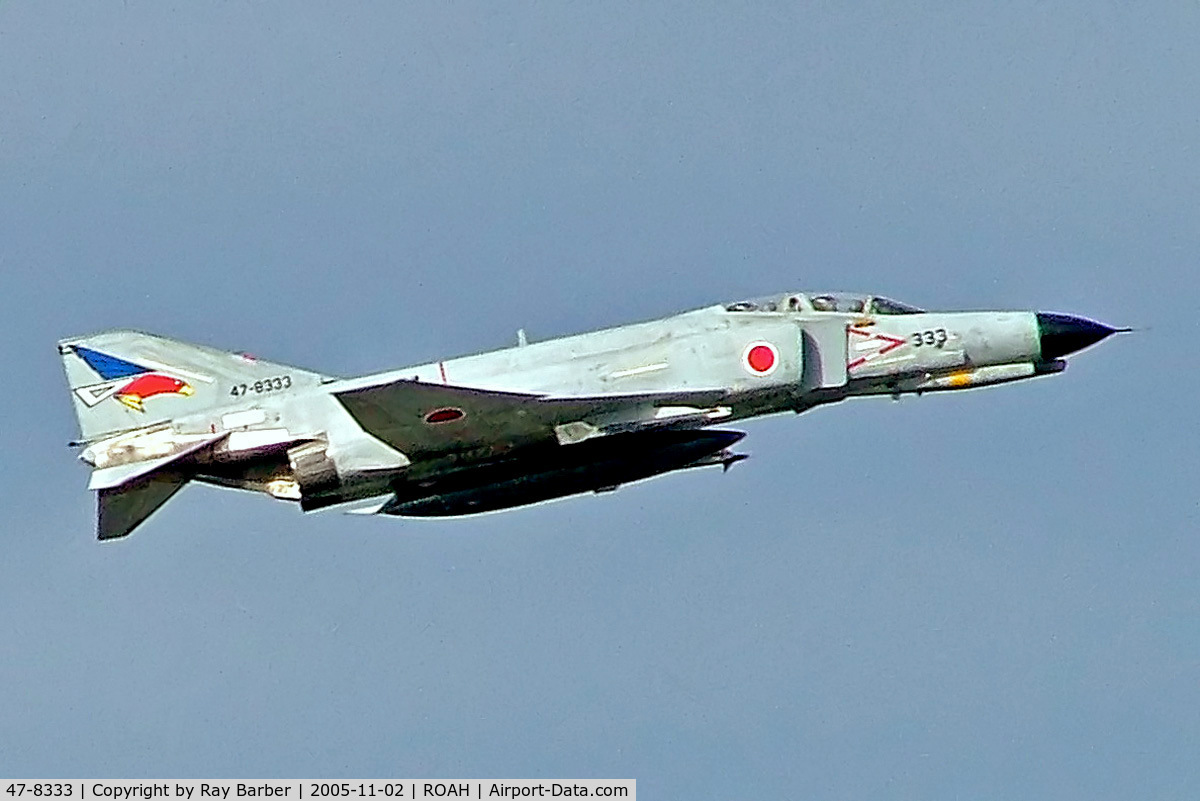 47-8333, McDonnell Douglas F-4EJ Kai Phantom II C/N M020, Mitsubishi F-4EJ Phantom II [M11-020] (Japannese Air Self Defence Force) Okinawa-Naha~JA 02/11/2005