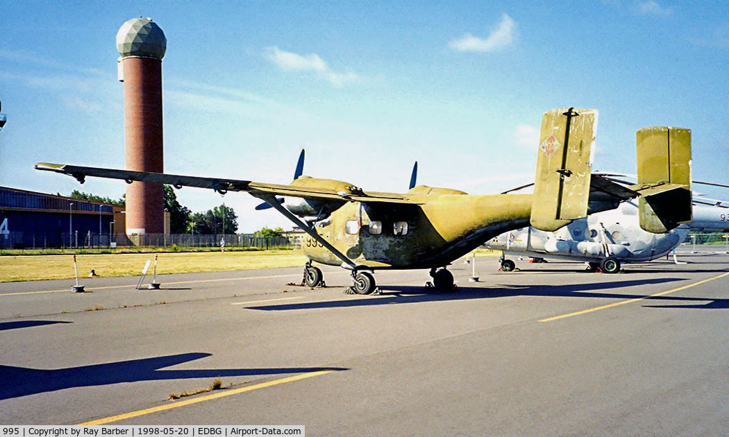 995, 1966 Antonov An-14A C/N 601005, Antonov An-14A [601005] (East German Air Force) Berlin-Gatow~D 20/05/1998