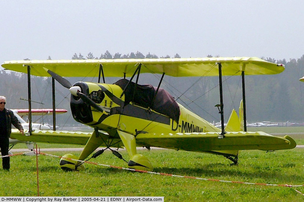 D-MMWW, Platzer Kiebitz C/N 105, Platzer Kiebitz B2 [105] Friedrichshafen~D 21/04/2005