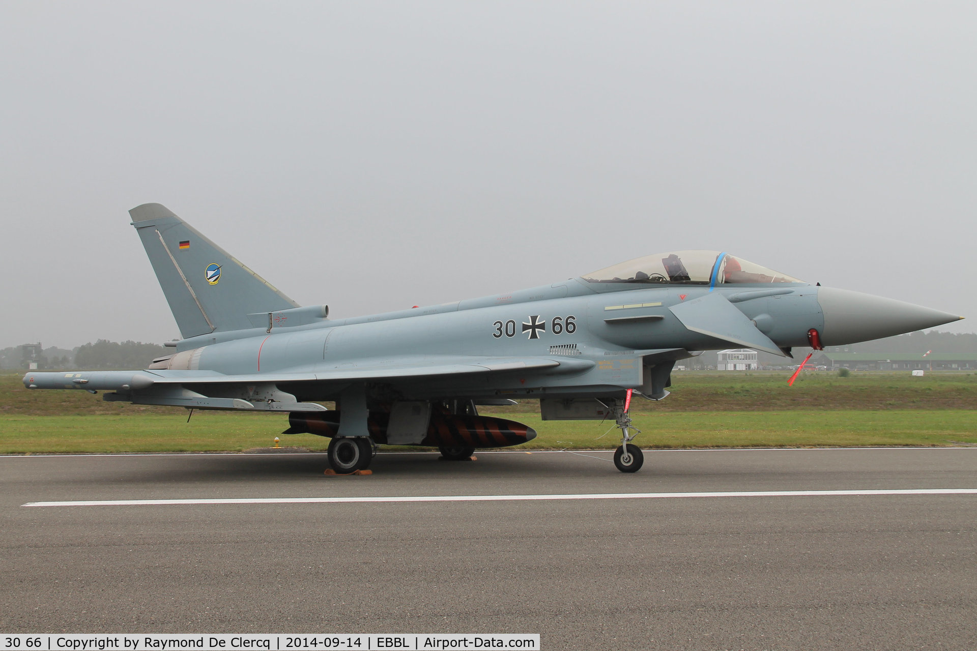 30 66, Eurofighter EF-2000 Typhoon S C/N GS049, Kleine Brogel Airshow 2014.