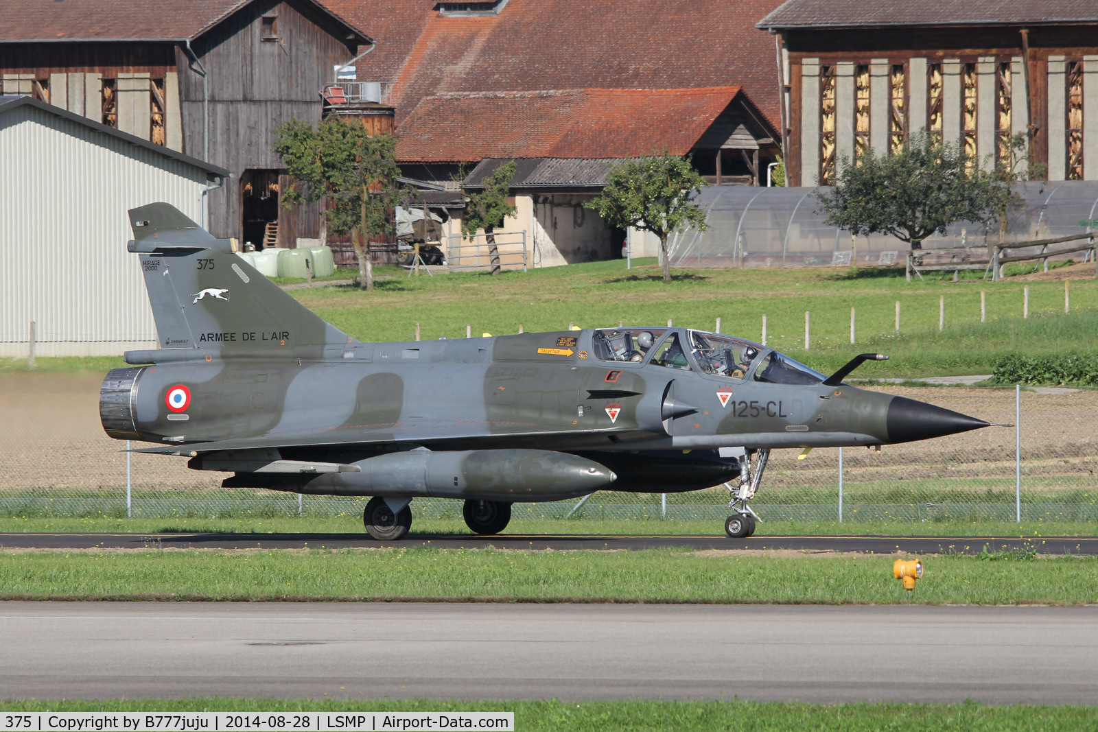 375, Dassault Mirage 2000N C/N 375, at AIR14