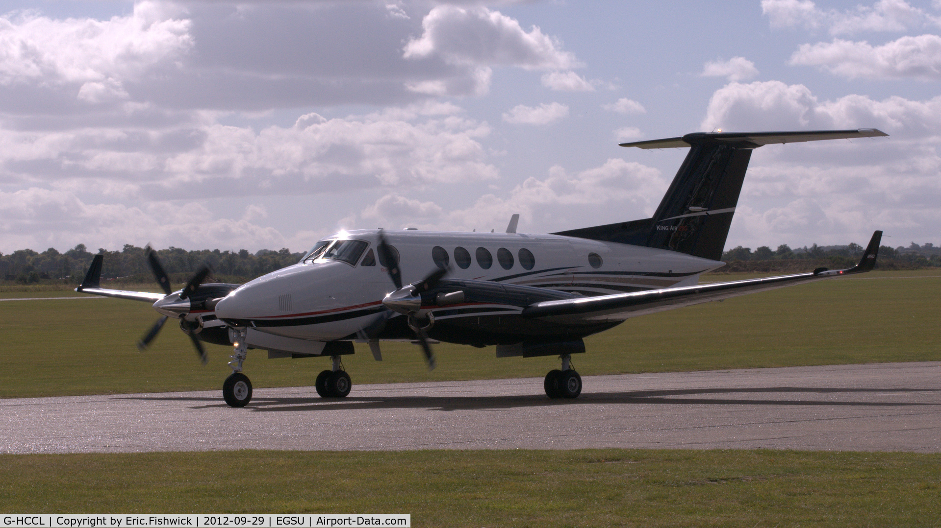 G-HCCL, 2012 Hawker Beechcraft B200GT King Air C/N BY-142, 3. G-HCCL at Duxford Airfield.