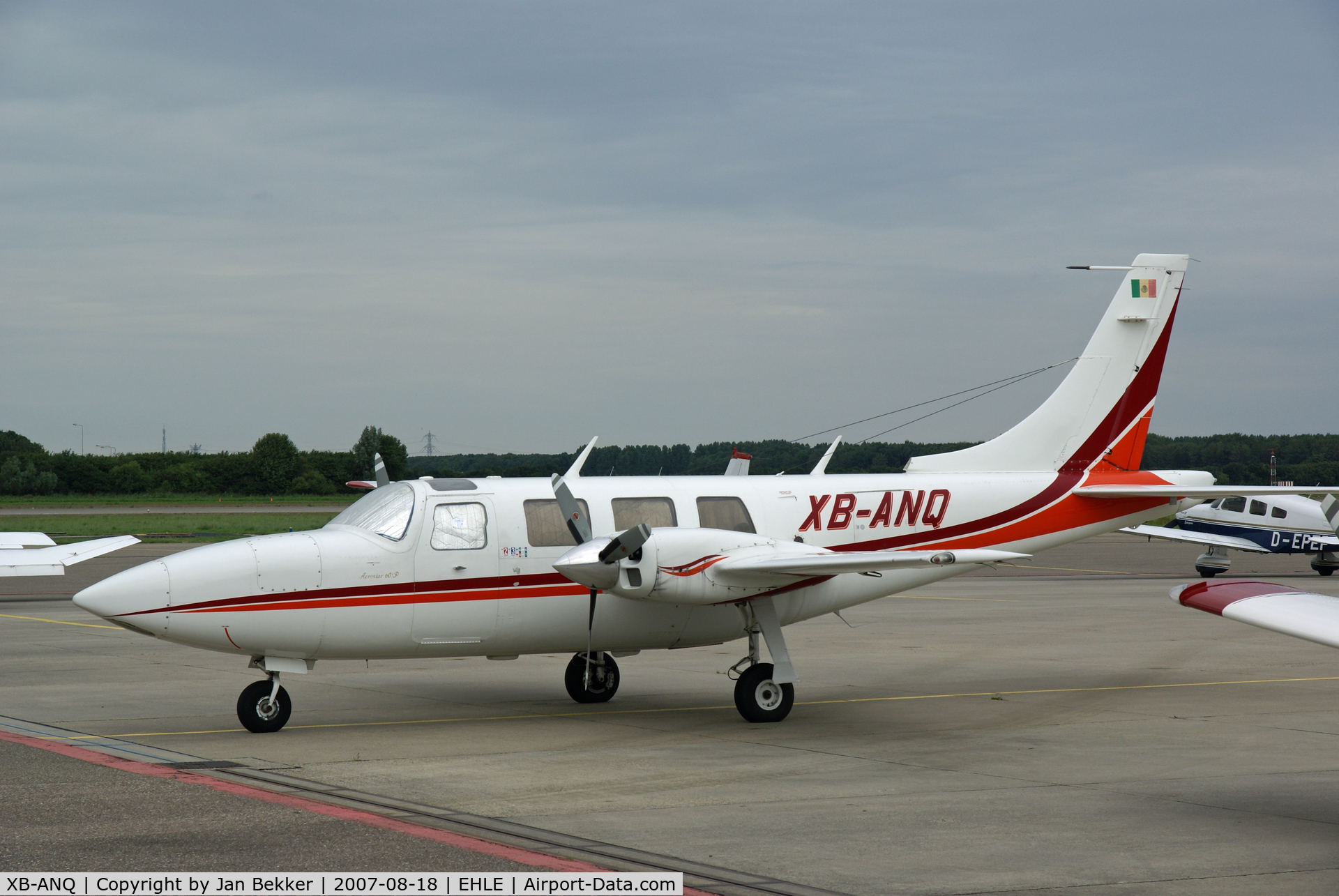 XB-ANQ, 1978 Piper PA-60-601P Aerostar C/N 61P-0529-223, Airport Lelystad