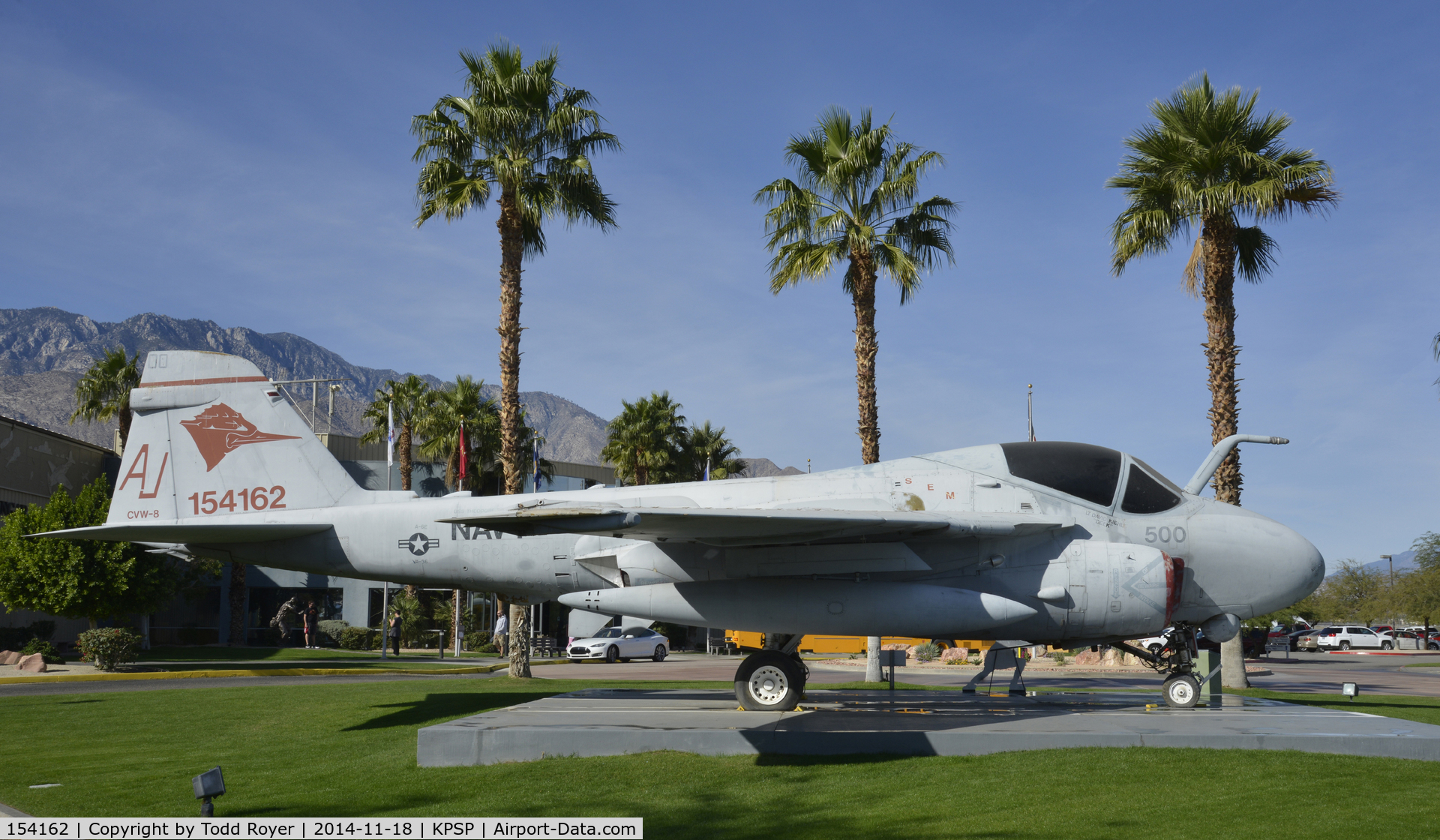 154162, Grumman A-6A Intruder C/N I-297, On display at the Palm Springs Air Museum