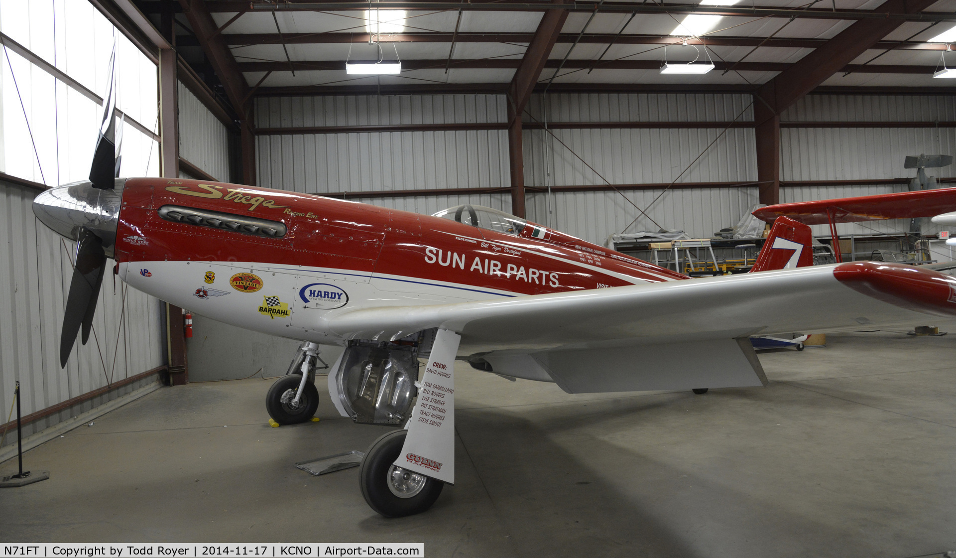 N71FT, 1944 North American P-51D Mustang C/N 00-30, At the Planes of Fame Chino location