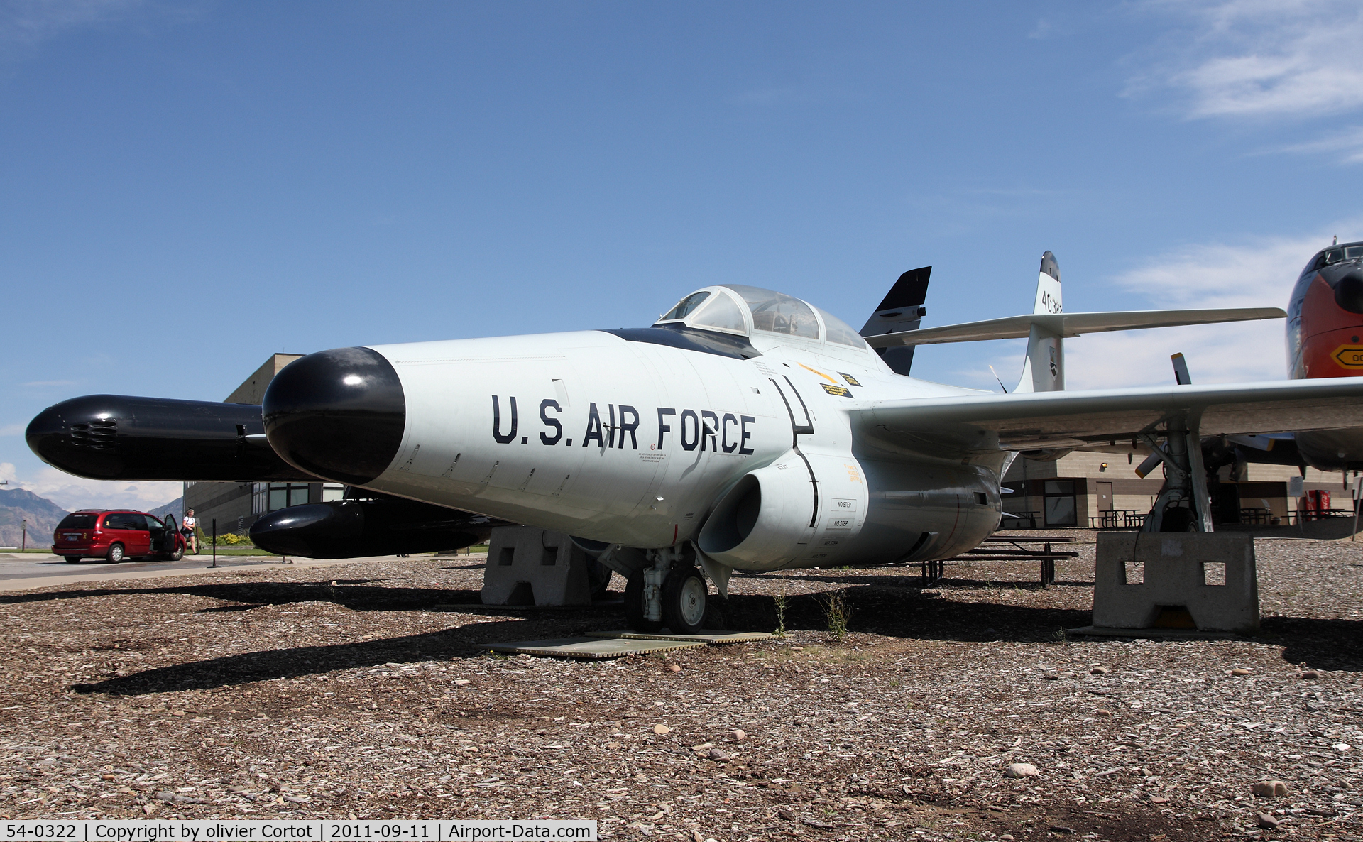 54-0322, 1954 Northrop F-89H Scorpion C/N Not found 54-0322, Hill museum