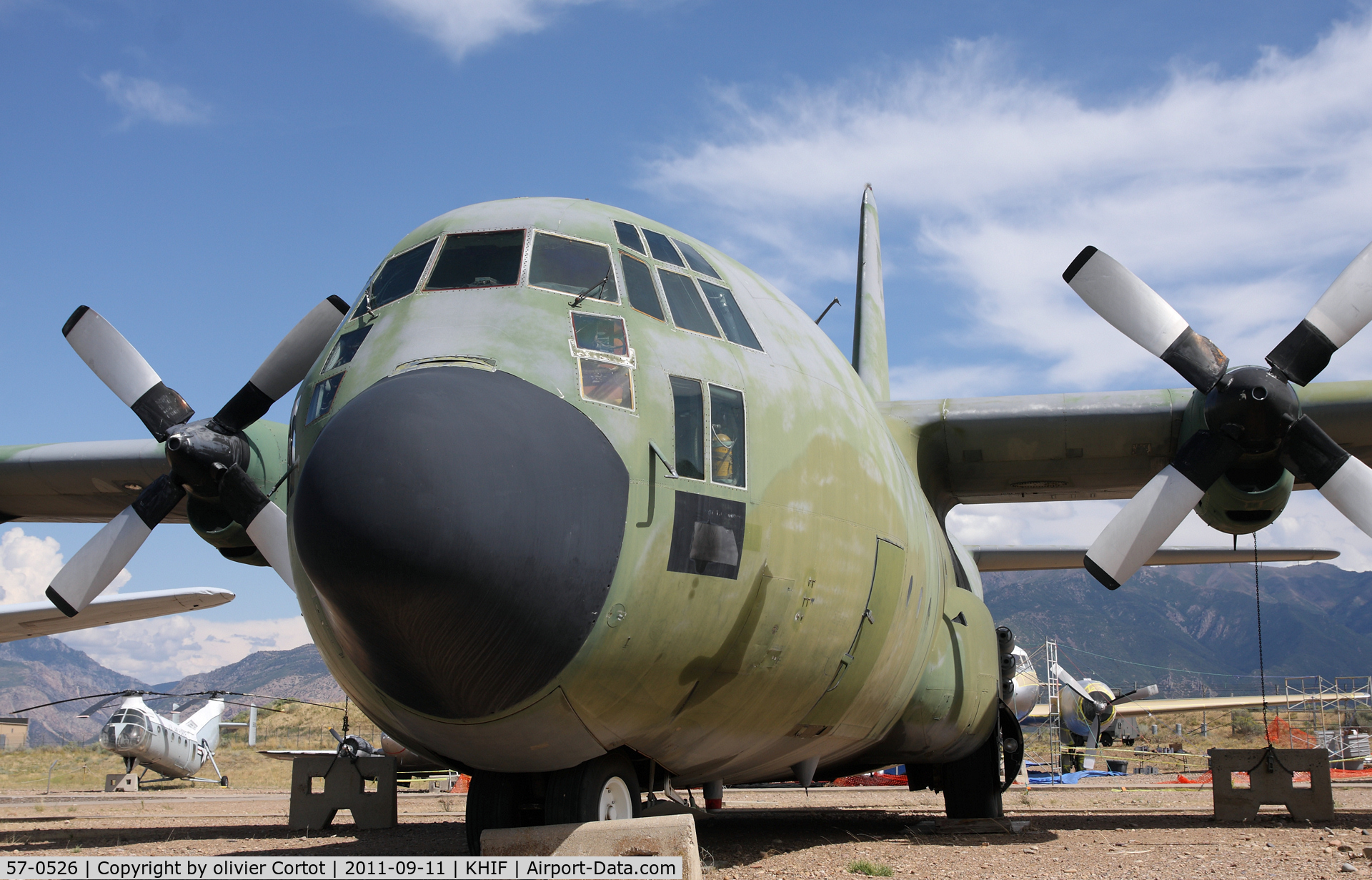 57-0526, 1957 Lockheed NC-130B Hercules C/N 282-3502, nice face :)