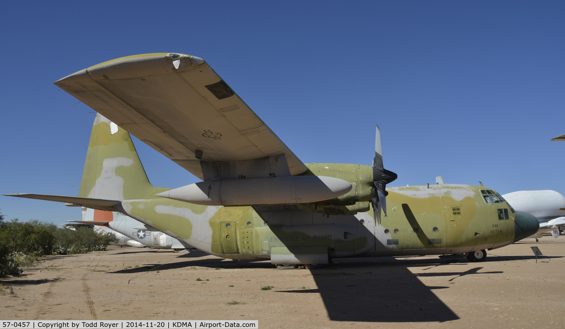 57-0457, 1957 Lockheed C-130A Hercules C/N 182-3164, On display at the Pima Air and Space Museum