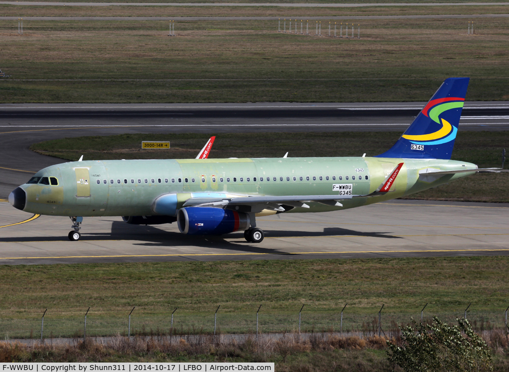 F-WWBU, 2014 Airbus A320-232 C/N 6345, C/n 6345 - For Spirit Airlines