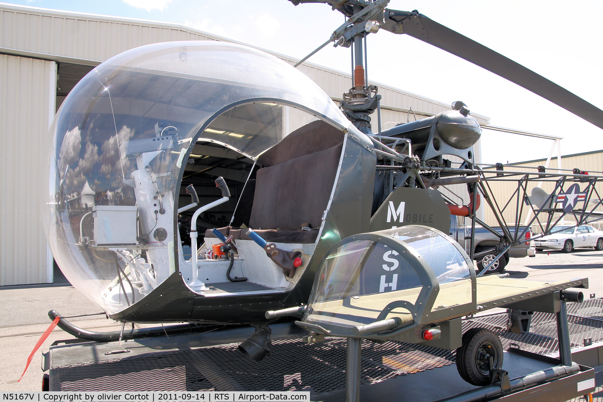N5167V, 1949 Bell 47D-1 C/N 263, Reno 2011