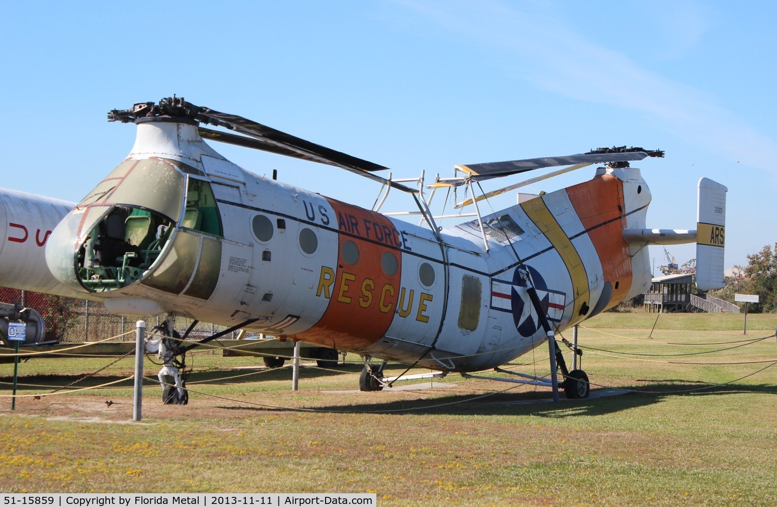 51-15859, 1952 Piasecki CH-21B Workhorse C/N B.6, CH-21B Workhorse at Battleship Alabama