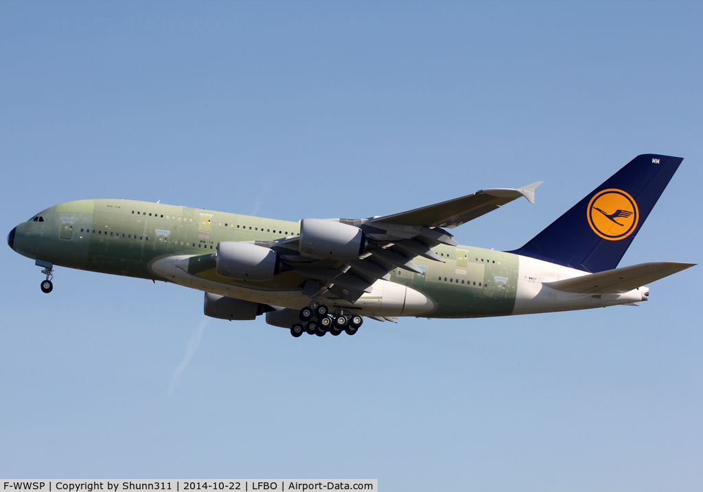 F-WWSP, 2014 Airbus A380-841 C/N 175, C/n 0175 - For Lufthansa