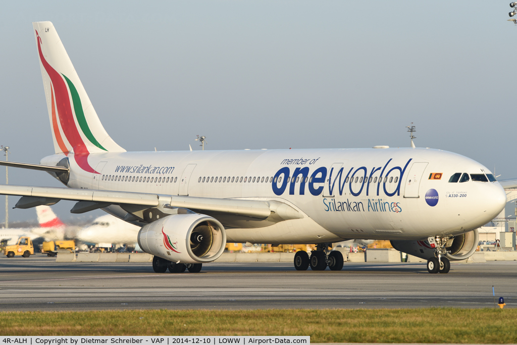 4R-ALH, 2004 Airbus A330-243 C/N 627, Srilankan Airbus 330-200