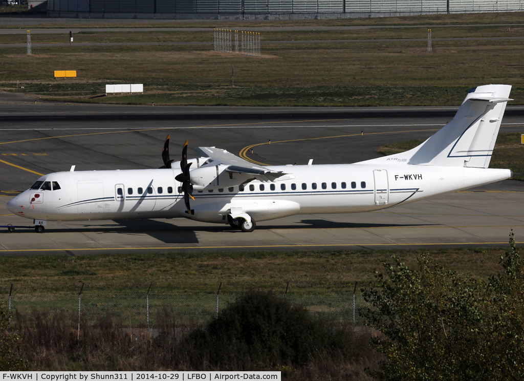 F-WKVH, 2014 ATR 72-600 (72-212A) C/N 1184, C/n 1184 - To be HZ-A11
