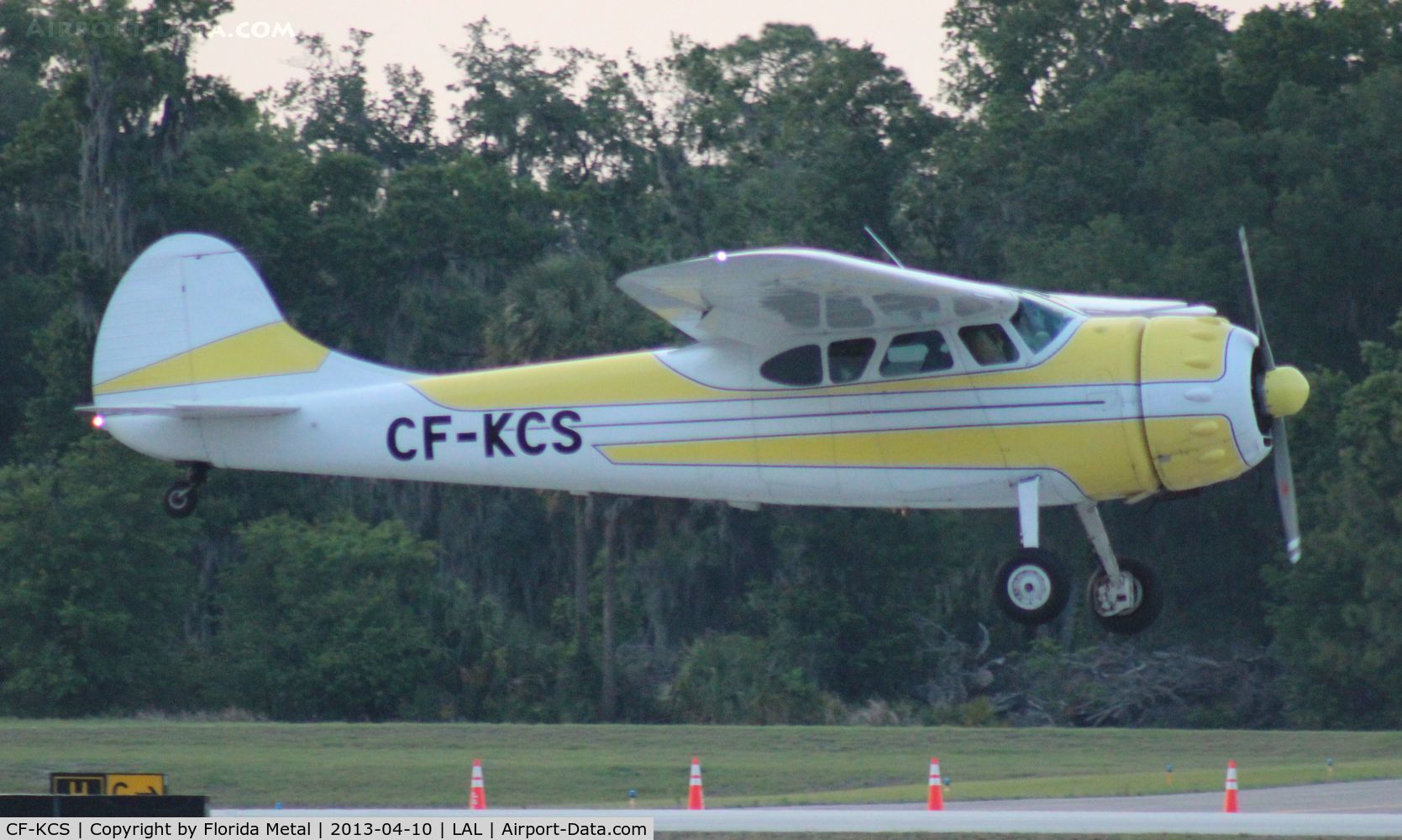 CF-KCS, 1947 Cessna 195 C/N 7034, Cessna 195