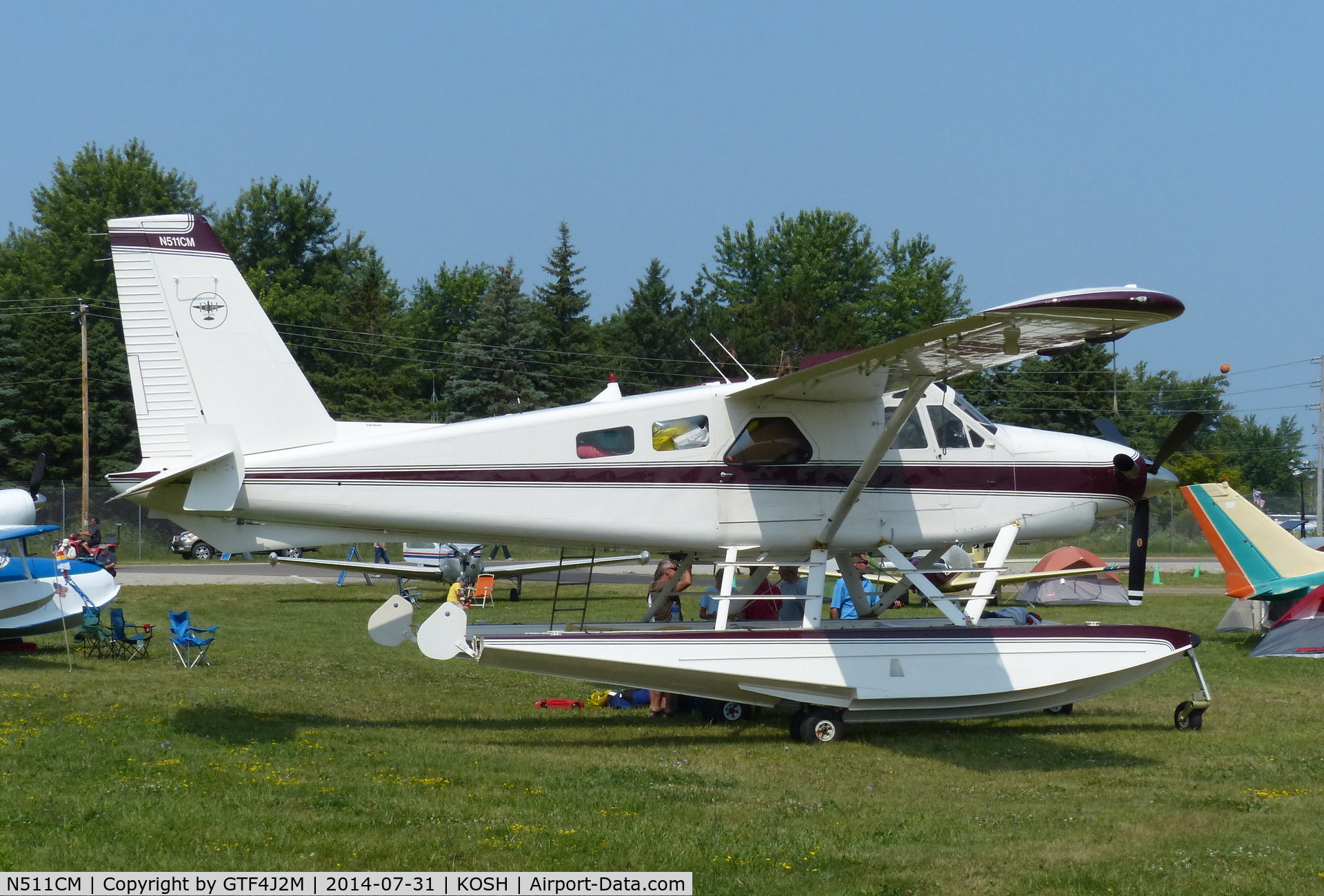 N511CM, De Havilland Canada DHC-2 Turbo-Beaver Mk.3 C/N 1627, N511CM  at Oshkosh 31.7.14