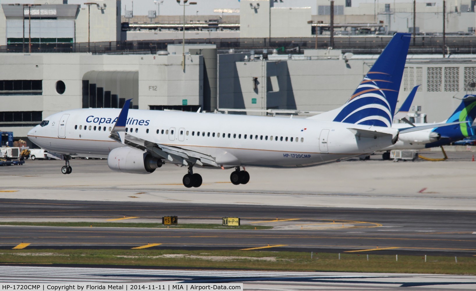 HP-1720CMP, 2011 Boeing 737-8V3 C/N 37958, Copa 737-800