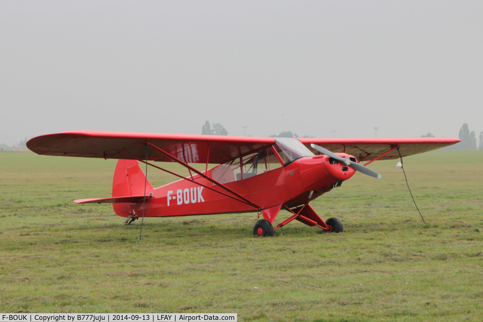 F-BOUK, Piper PA-19 Super Cub C/N 181605, at Amiens