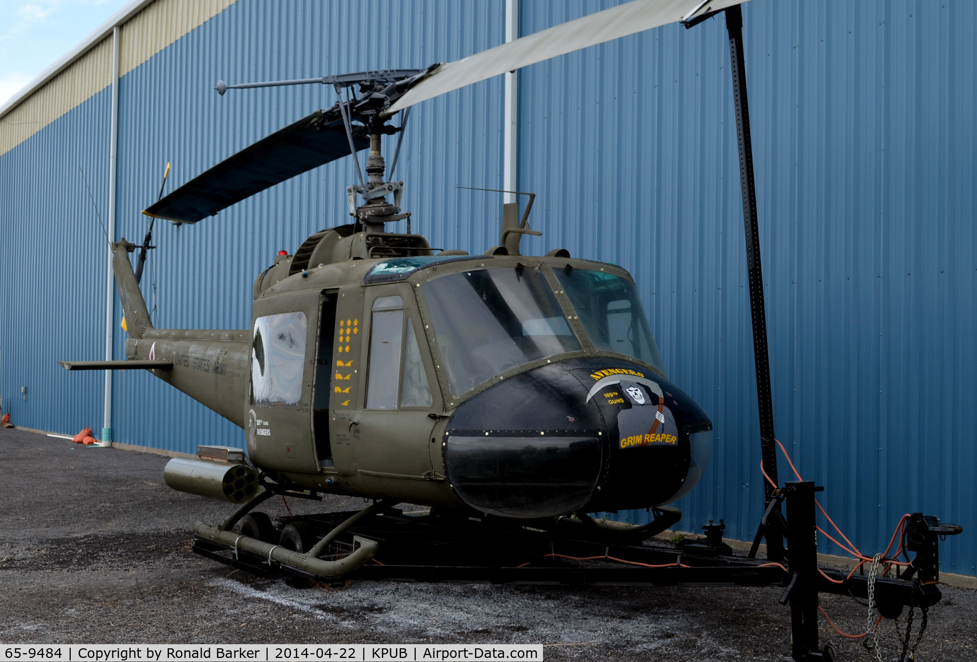 65-9484, 1965 Bell UH-1M Iroquois C/N 1384, Weisbrod Aviation Museum
