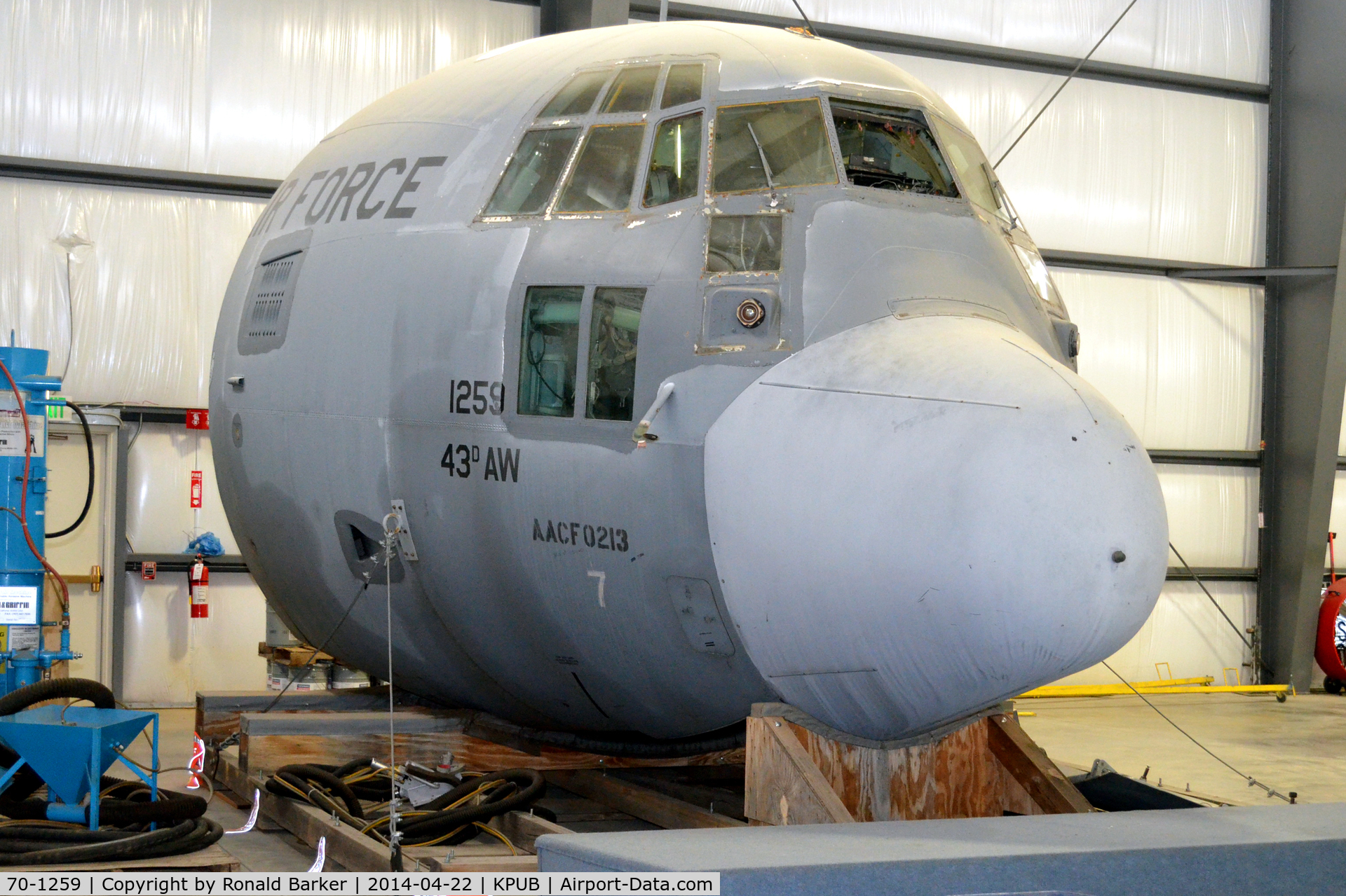 70-1259, 1970 Lockheed C-130E Hercules C/N 382-4404, Weisbrod Aviation Museum