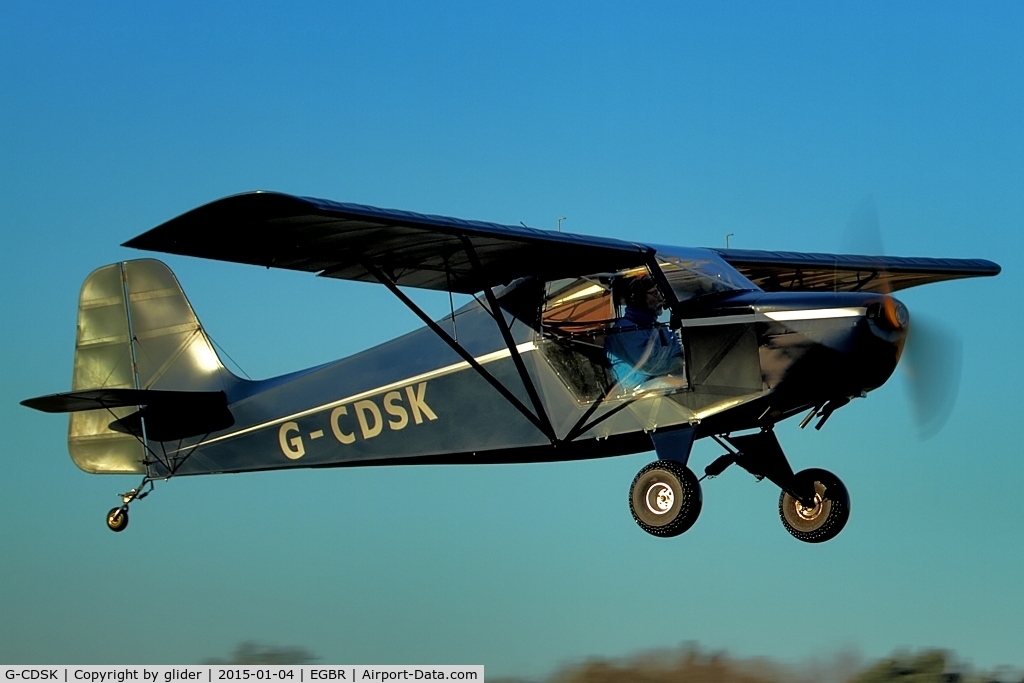 G-CDSK, 2005 Escapade Jabiru(3) C/N BMAA/HB/469, Pretty short Take off run!
