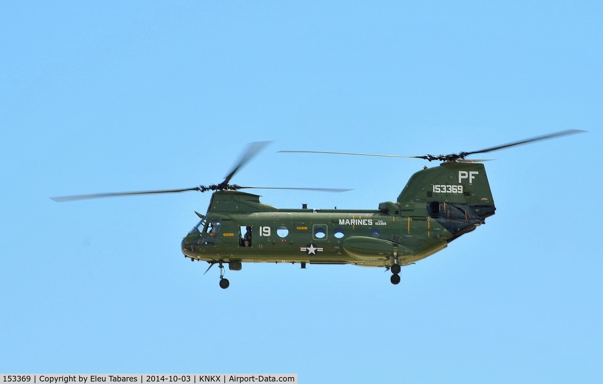 153369, Boeing Vertol CH-46E Sea Knight C/N 2265, Taken at MCAS Miramar