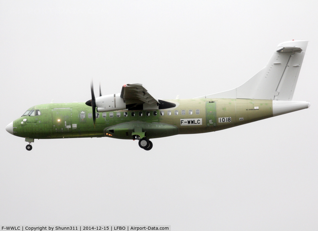 F-WWLC, 2014 ATR 42-600 C/N 1018, C/n 1018