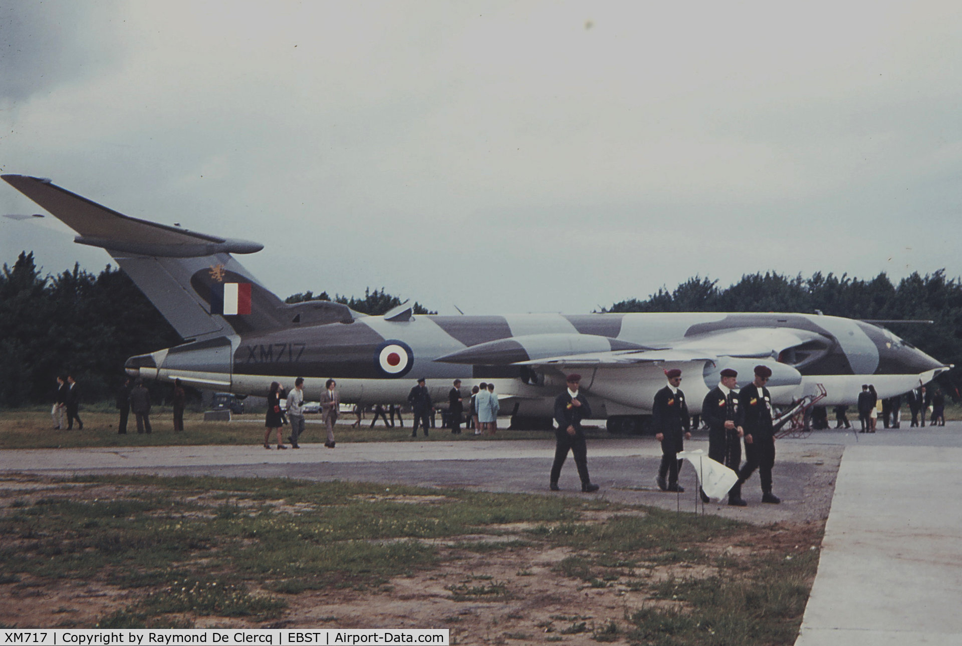 XM717, 1963 Handley Page Victor K.2 C/N HP80/85, BAF airshow at Brustem in June 1968.