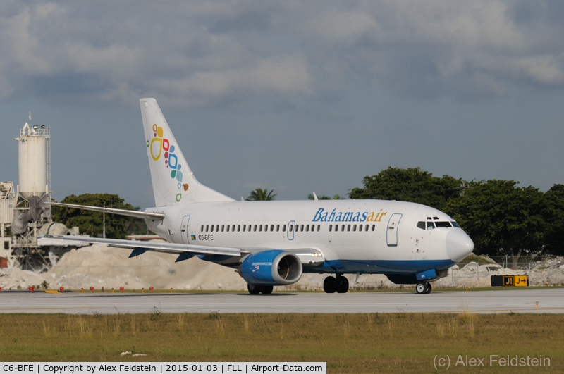 C6-BFE, 1993 Boeing 737-5H6 C/N 26450, Ft. Lauderdale