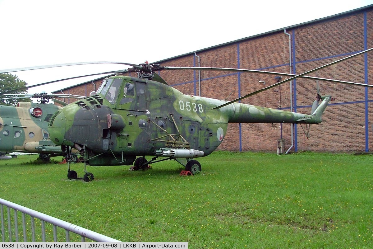 0538, Mil Mi-4 Hound C/N 20138, Mil Mi-4 Hound [20138] (Czech Air Force) Prague-Kbely~OK 08/09/2007