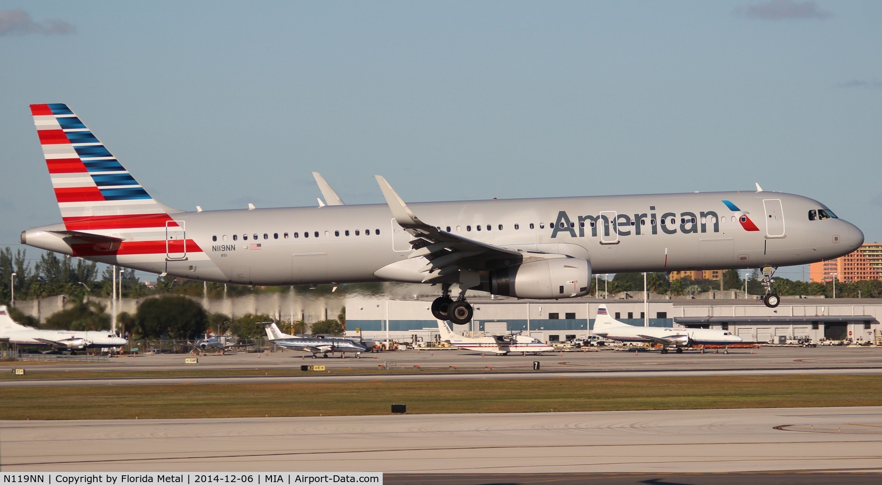 N119NN, 2014 Airbus A321-231 C/N 6222, American A321