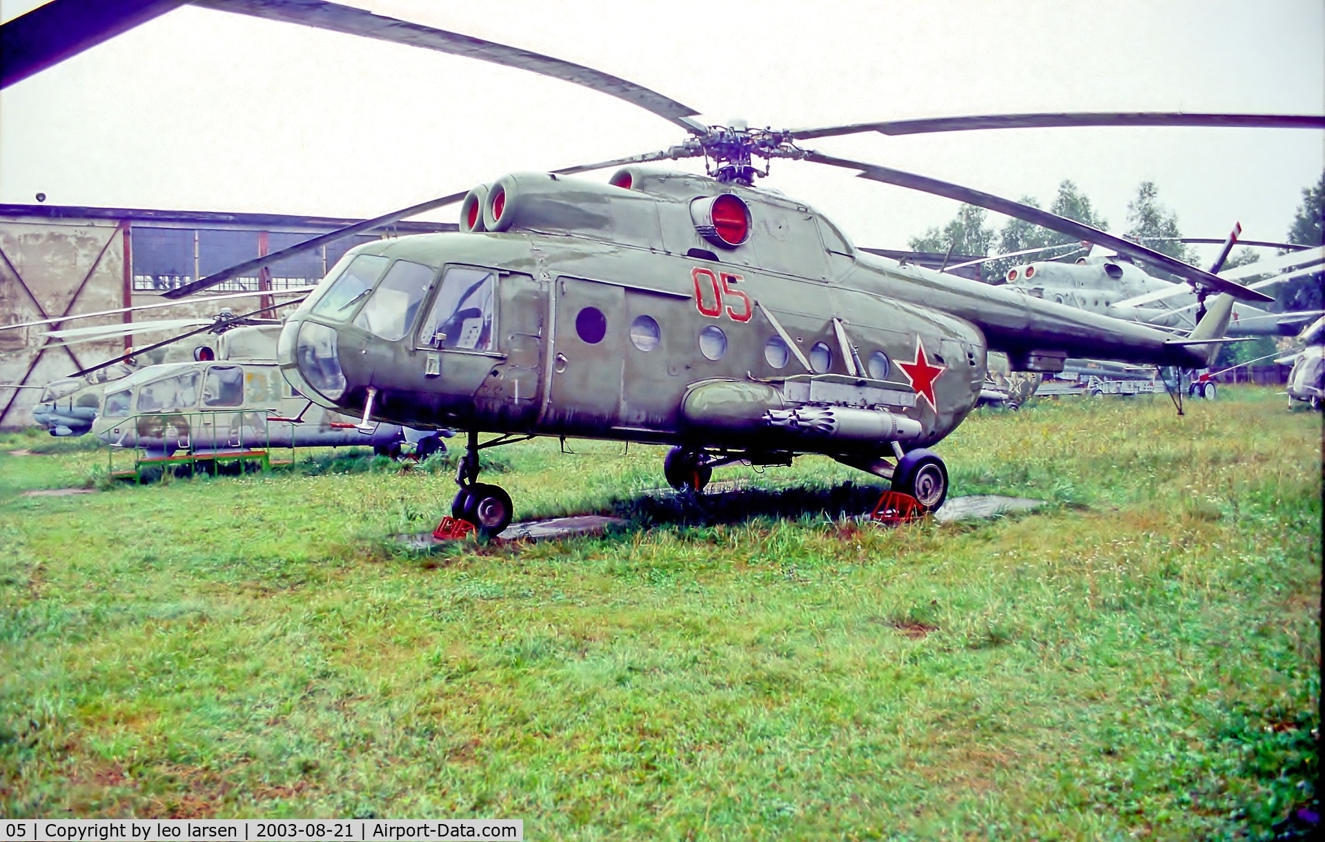 05, 1966 Mil Mi-8T Hip C/N 00604, Monino Moscow 21.8.03
c/n 0604