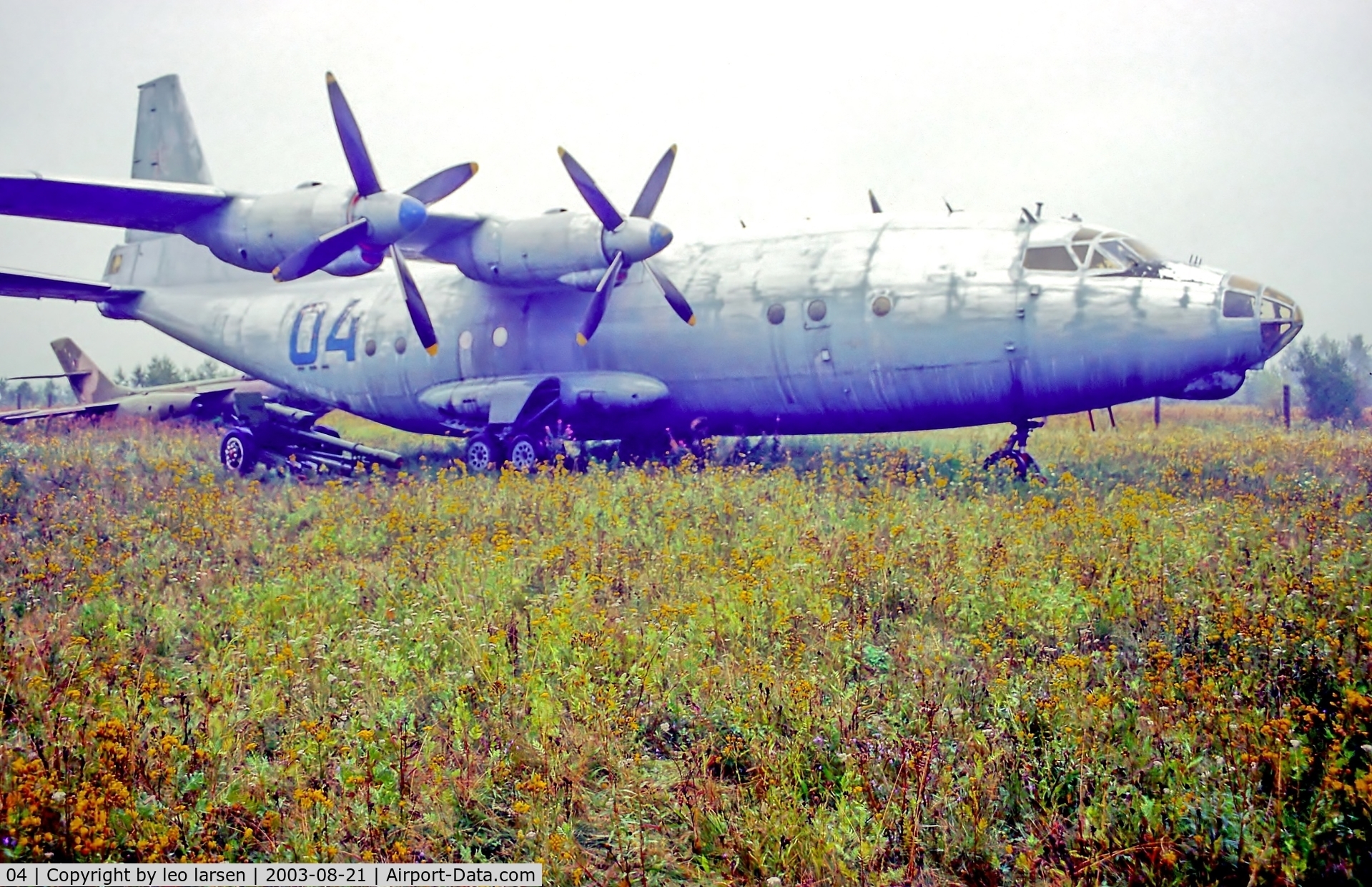 04, Antonov An-12BK C/N 8900203, Monino Museum Moscow 21.8.03