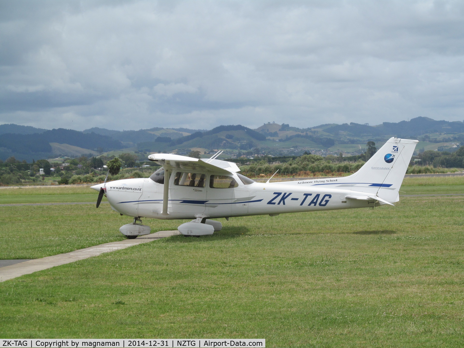ZK-TAG, Cessna 172R C/N 172-81545, visiting from ardmore