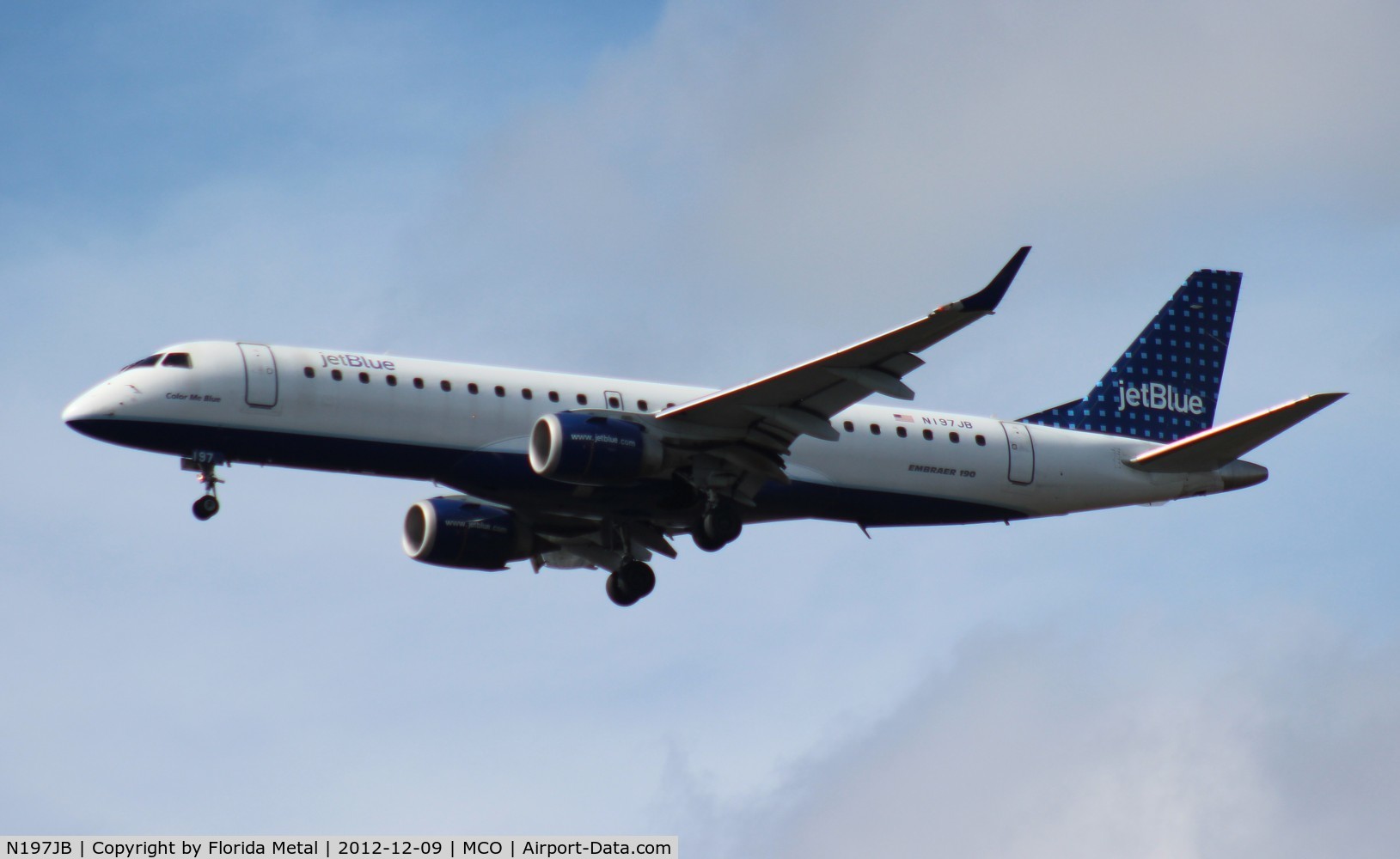 N197JB, 2006 Embraer 190AR (ERJ-190-100IGW) C/N 19000020, Jet Blue E190