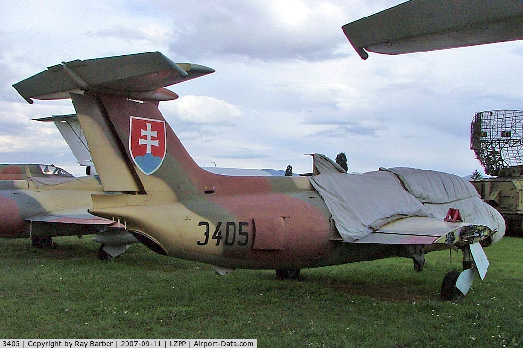 3405, Aero L-29 Delfin C/N 993405, Aero Vodochody L-29 Delfin [993405] (Slovak Air Force) Piestany~OM 11/09/2007