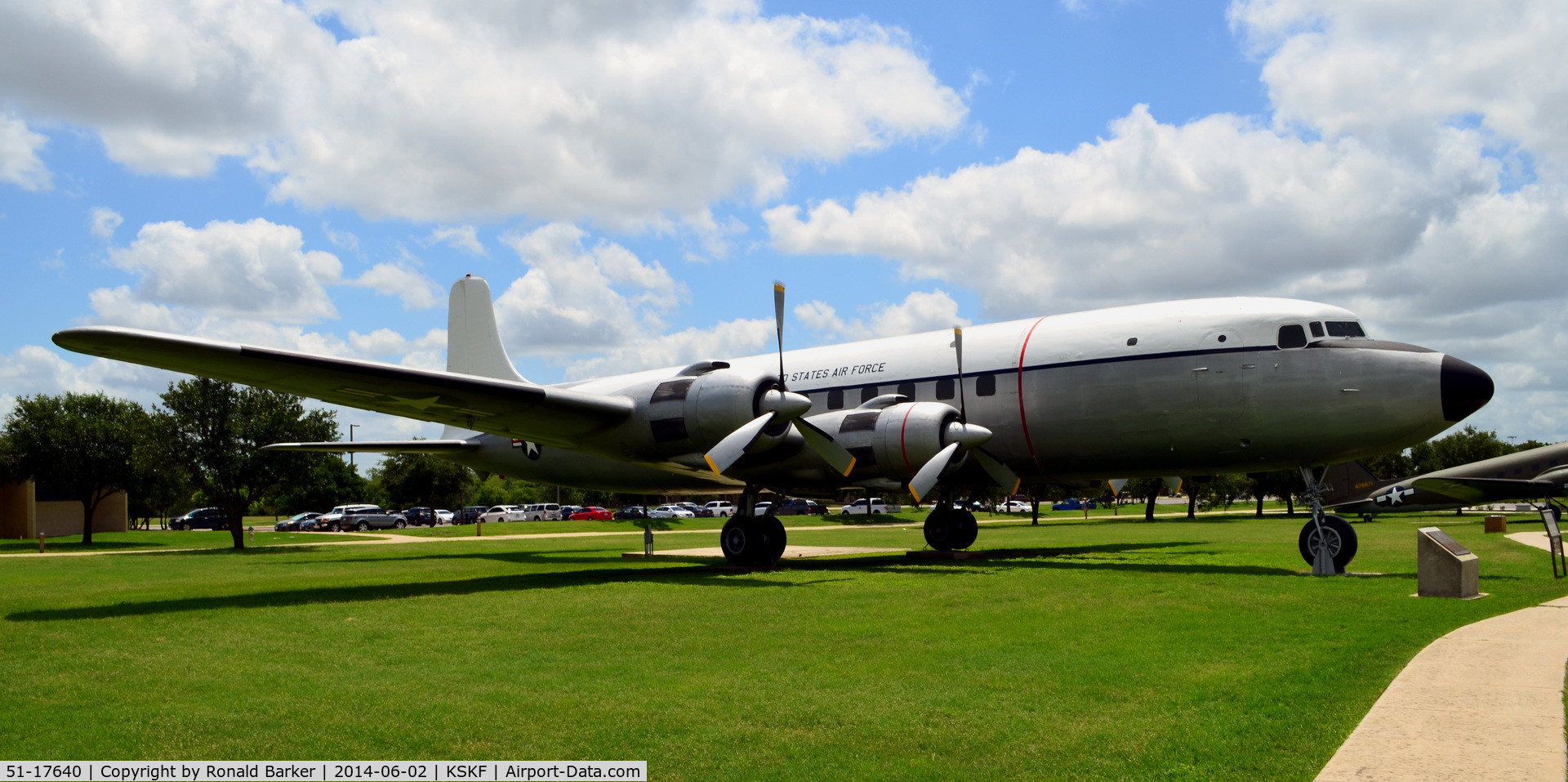 51-17640, 1952 Douglas VC-118B Liftmaster (R6D-1) C/N 43692, LMTC Parade Field
