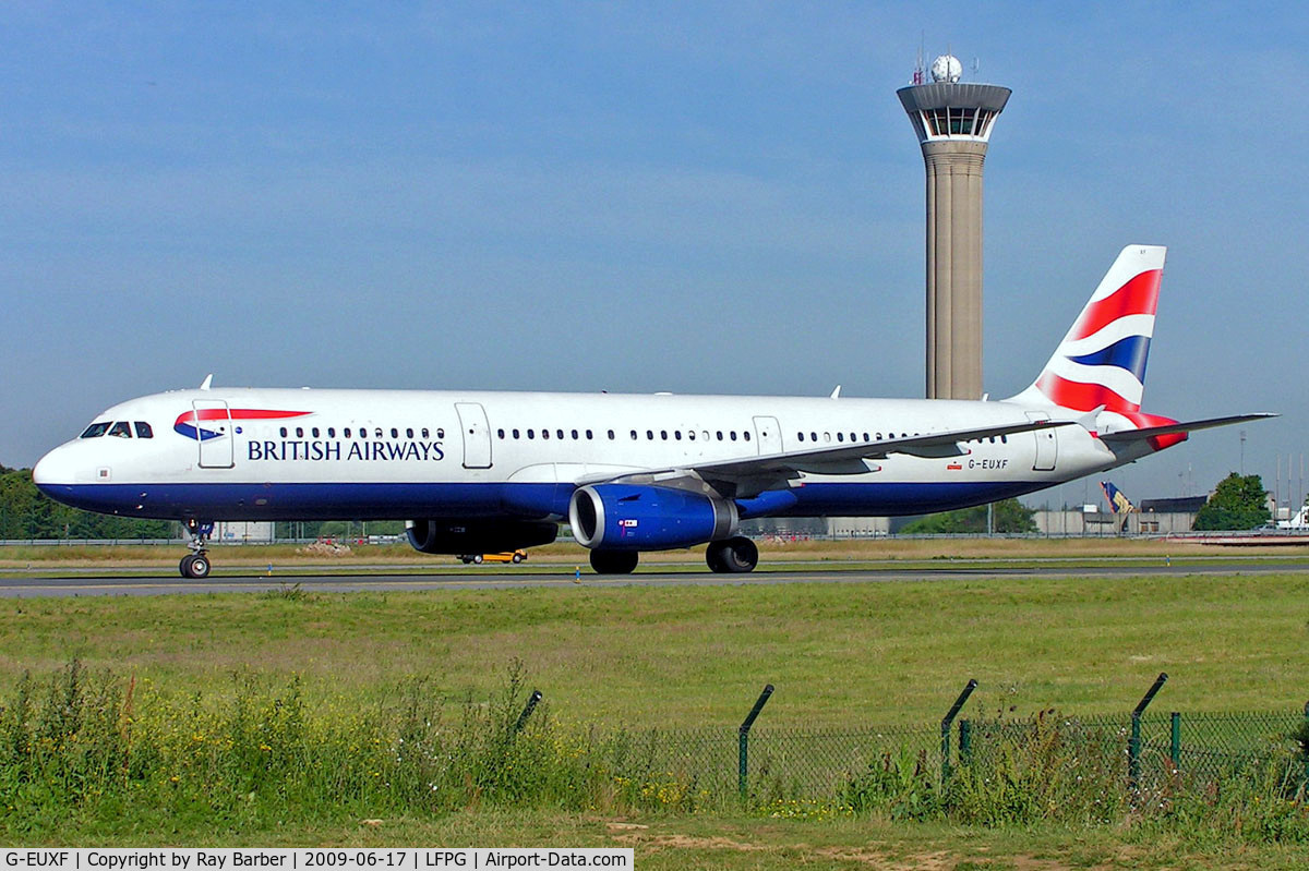 G-EUXF, 2004 Airbus A321-231 C/N 2324, Airbus A321-231 [2324] (British Airways) Paris-Charles De Gaulle~F 17/06/2009